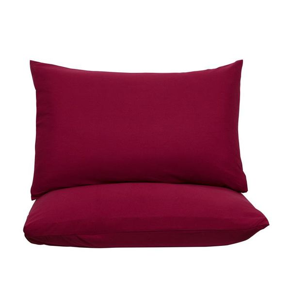 

pillow case cases cover 50 Ã 70 100% solid color smooth pillowcase on the