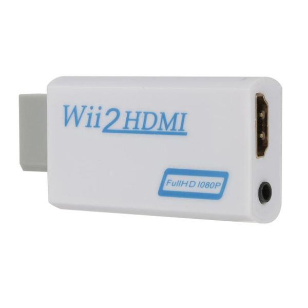 

audio cables & connectors wii- adapter 1080p/ 720p video output 3.5mm jack