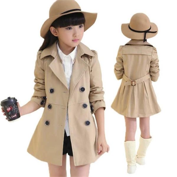

coat spring autumn jacket for girls teenage children outerwear clothes raincoat windbreaker 4 6 8 10 12 14 year, Blue;gray
