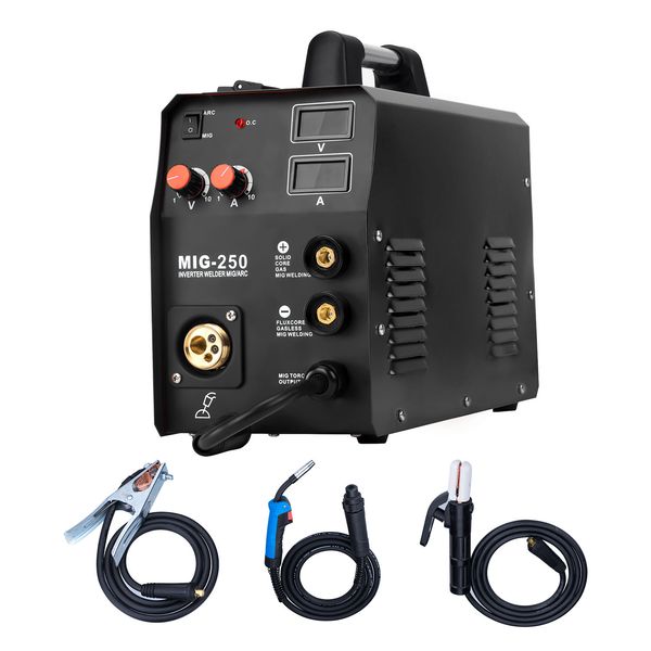 

200a digital mig welder 110/220v igbt arc lift tig 3 in 1 welding machine us stock