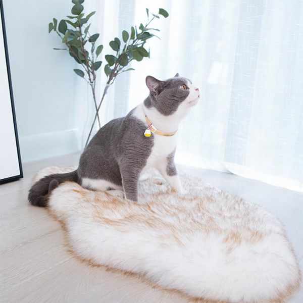 

cat beds & furniture cats bed cushion mat dog underpad nest blanket coop kennels mattress big puppy small breeds plush furry soft pet access