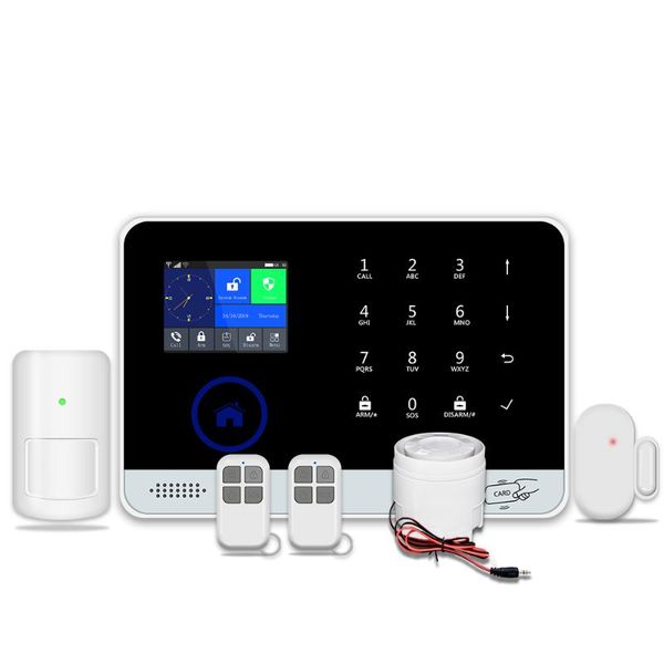 

touch keypad app remote control wifi gsm alarm system with ip camera systems