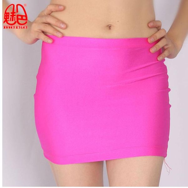 

skirts milk ice silk tight pencil skirt smooth shiny micro mini club dance fantasy erotic ol raised buttock q21, Black