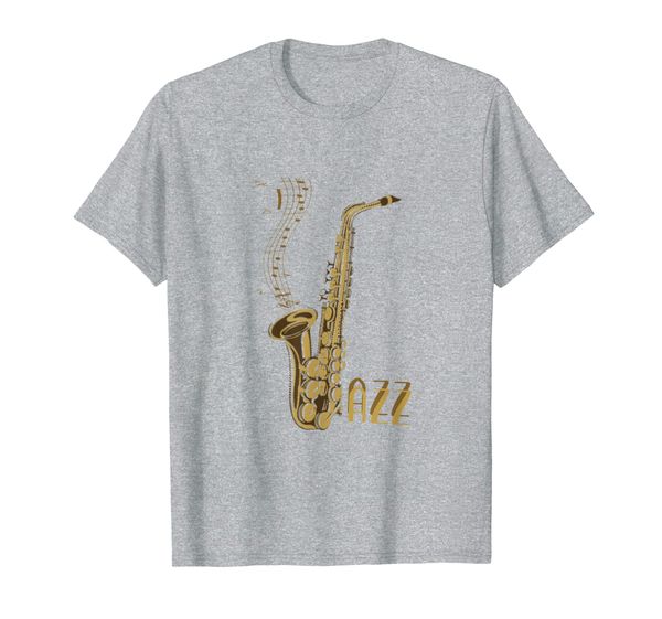 

jazz music t-shirt gift for jazz lover / jazz fan epic sax, White;black
