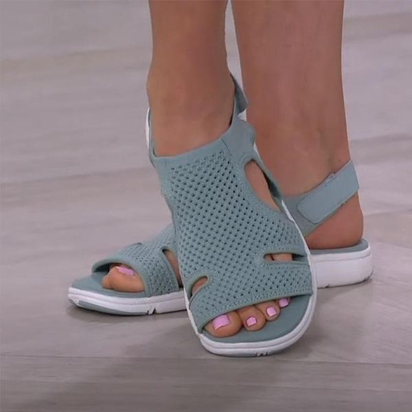 

women sandals platform sandalias beach casual shoes soild color chaussure femme slip-on 2021, Black