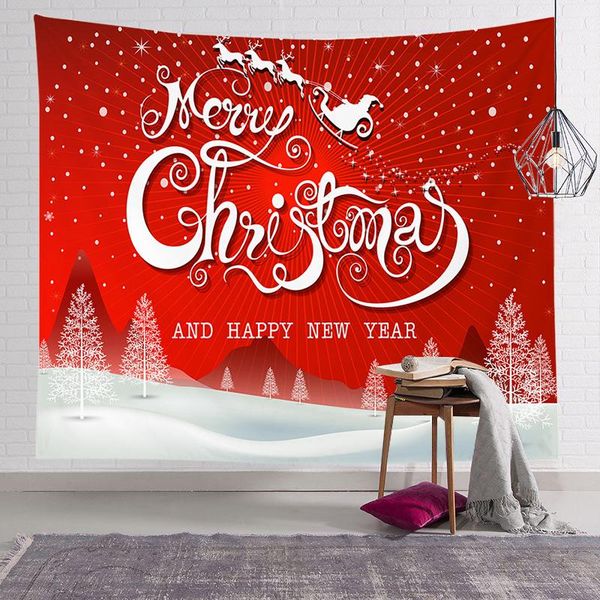 

tapestries sale-tapestry christmas wall hanging decor living room background cloth year tapestry