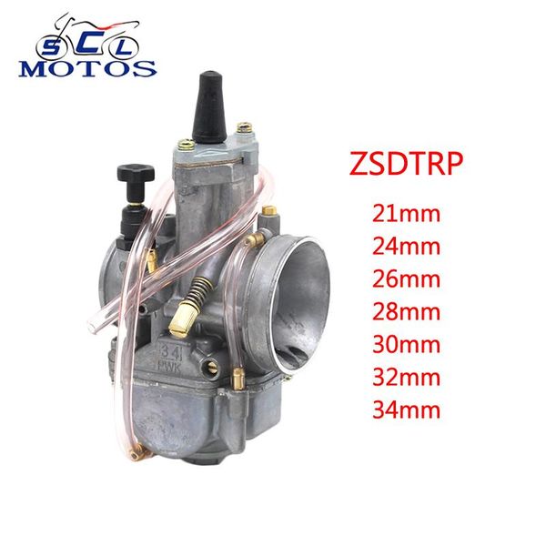 

motorcycle fuel system sclmotos -motorcycle 21 24 26 28 30 32 34mm pwk carburetor carb with power jet fit 2t/4t engine race scooter motocros