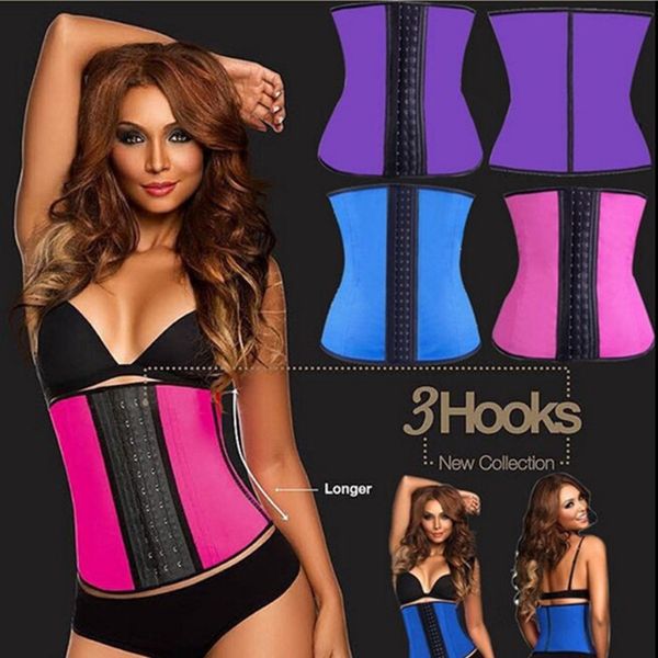 

2021 neoprene corset body shaper waist trainer intimates training cincher slimming shapewear, White