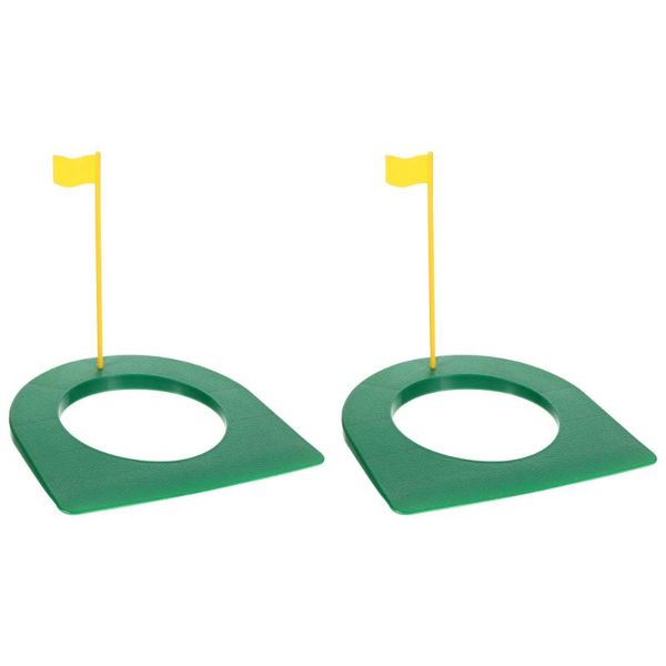

golf training aids 2pcs practice putting cup with hole and flag