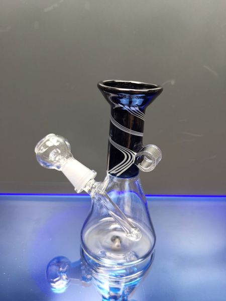 Mini-Glasbecher Bong Dab Rig Wasserpfeifen Bongs Heady Pipe Wachs Bohrinseln Kleiner Bubbler Zeusart Shop