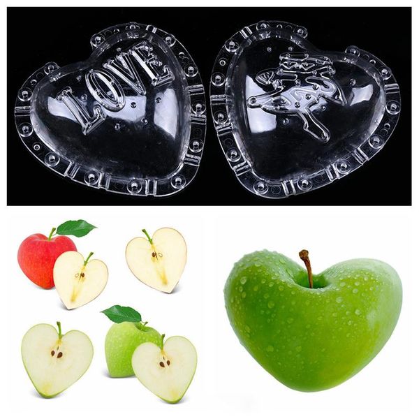 

garden fruits growth forming mold apple peach growing shaping tool star/heart shaped non toxic plant planters & pots