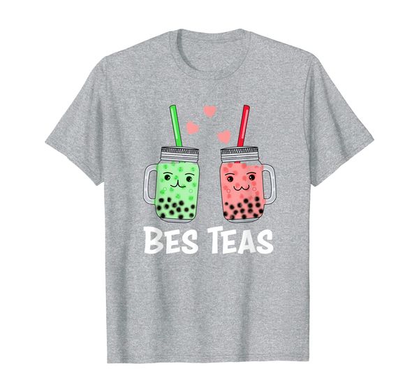 

Bes Teas Boba Tea Shirt Adorable Best Friends Forever Gift T-Shirt, Mainly pictures