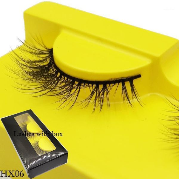 

natural false eyelashes silk eyelash faux mink lashes1
