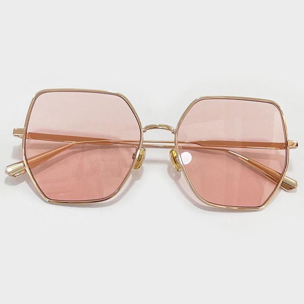 

polygon multicolor fashion women men sunglasses famous design exquisite alloy frame shades gafas de sol mujer, White;black