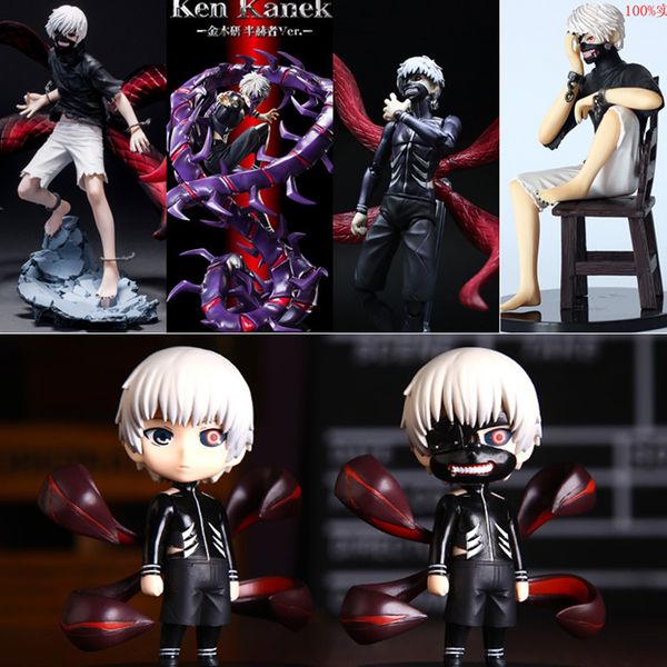 

Anime Tokyo Ghoul Figure Kaneki Ken Touka Kirishima PVC Action Figure Kaneki Ken Awakening Figurine Generation of Dark Jin Muyan