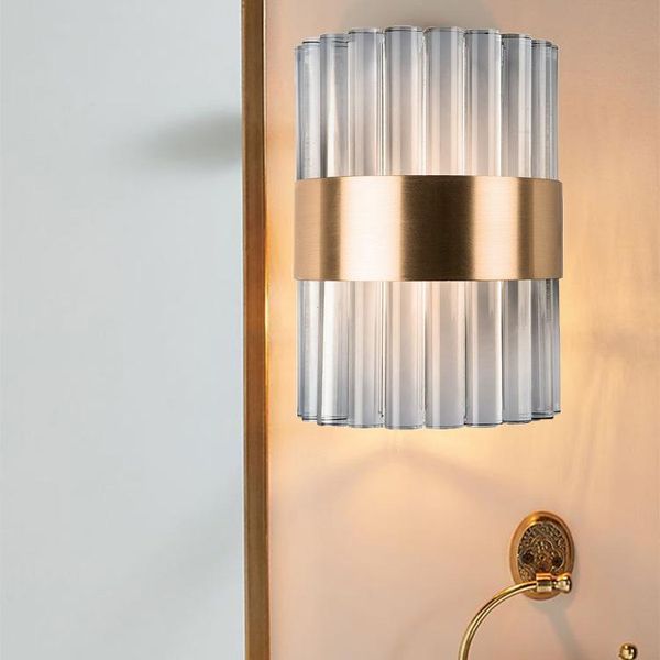 

wall lamp postmodern light luxury hong kong style living room tv el decoration bedroom bedside corridor aisle lamps