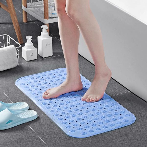 

bath mats 1pcs shower mat environmental protection tasteless toilet household bathtub bathroom hollow hydrophobic anti-slip pad