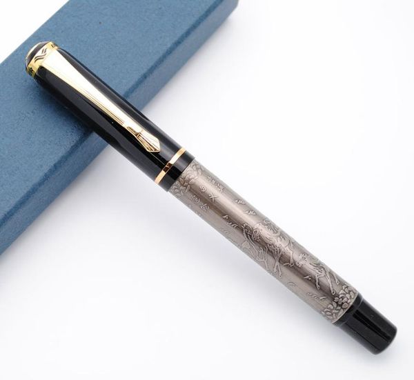

fountain pens baoer eight horses relievo pen f nib