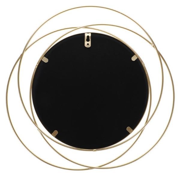 

wall lamp 1pc iron art hanging mirror decorative round wall-mounted for home