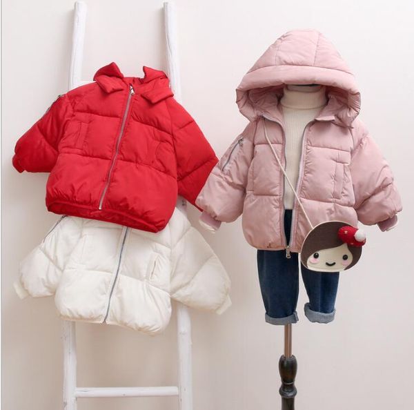 

autumn and winter children's bread clothes wear down cotton pad in the jacket coat, Blue;gray