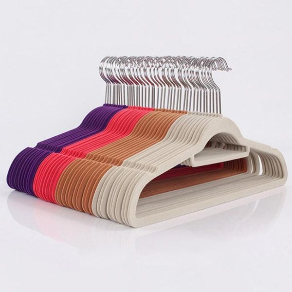 

hangers & racks 2021 10pcs/set portable children clothes hanger toddler baby coat plastic hook