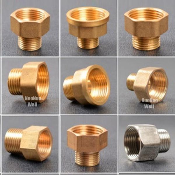 

watering equipments 5pcs 1/2" 3/4" 1" female thread to male equal/different diameter copper direct joint solar heater water h