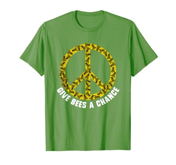 

beekeeper shirt beekeeping peace give bees a chance art gift, White;black