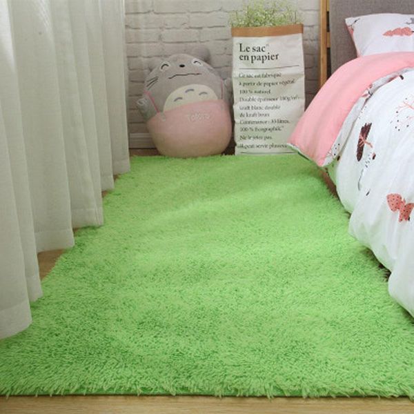 

carpets plush carpet living room bay window children girl bedside hairy nordic rug sponge bedroom decoration