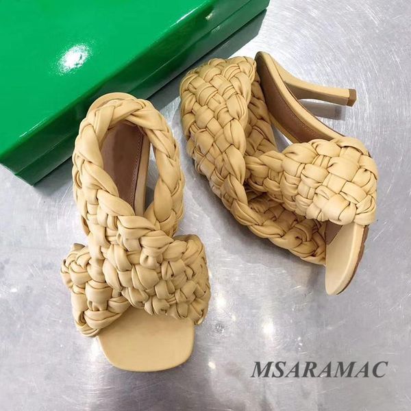 

cross strap women sandals wedding dress shoes woman high heels ankle pumps summer gladiator slippers, Black