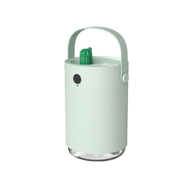 

humidifiers 1l double spray with led light portable cool mist auto shut-off humidifier desk office bedroom baby room