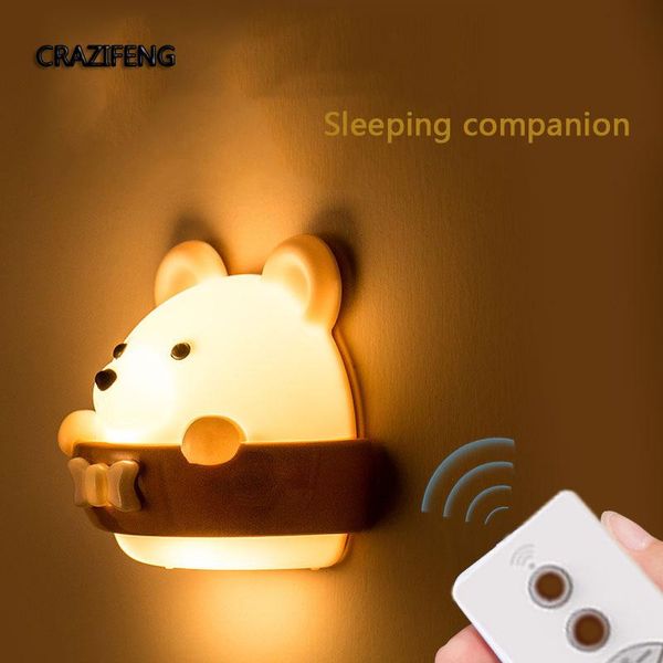 

night lights led light toilet children timing table lamp socket bedside lamps kids gift anime decor