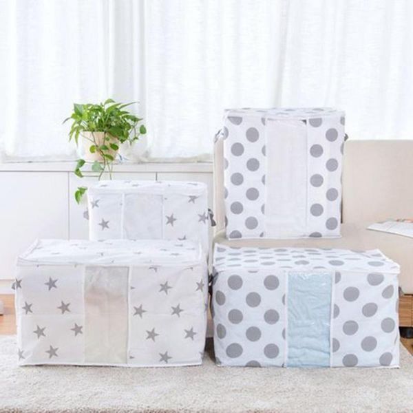 

storage bags cotton bag non-woven cloth moisture-proof moving packing stuff pouch