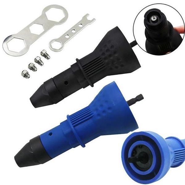 

professional hand tool sets electric rivet nut gun riveting cordless drill adaptor insert multifunction nail auto