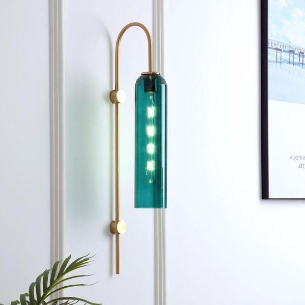 

wall lamps modern creative glass lamp living room restaurant corridor decor bedroom bedside lights nordic designer led light
