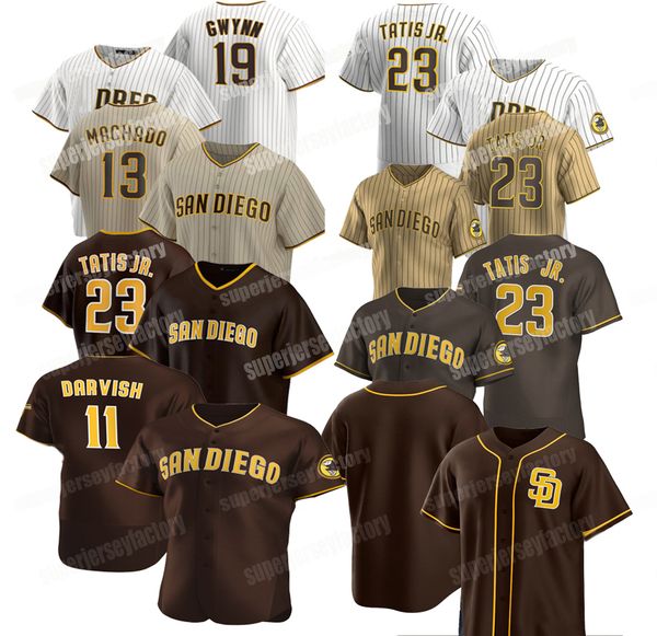 

23 fernando tatis jr. san diego yu darvish jersey blake snell manny machado eric hosmer dinelson lamet wil myers jake cronenworth mateo hase, Blue;black