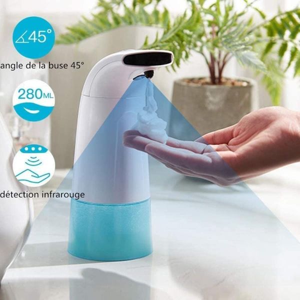 

soap dispenser automatic foam touchless hand adjustable dispensing volume liquid