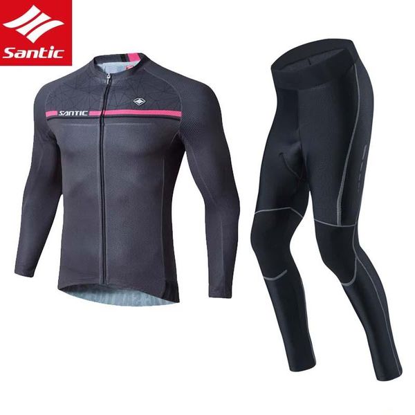 

racing sets men pro team cycling jersey set spring bike bicycle long sleeve 4d pad breathable clothing ropa ciclismo, Black;blue