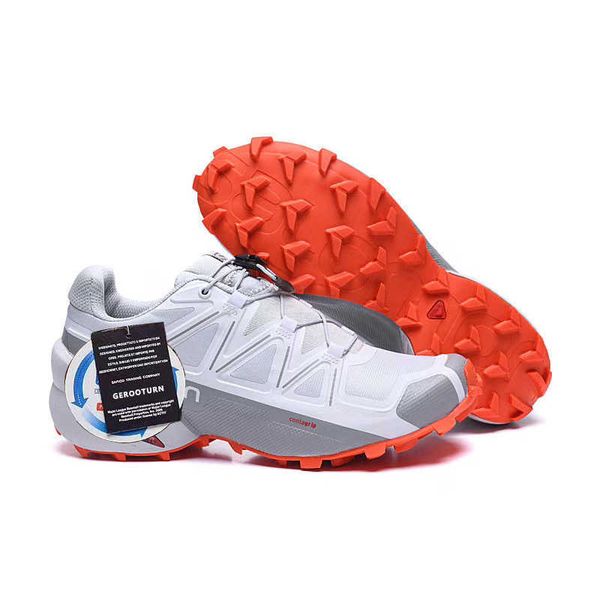 

trail running speed cross 5 run lightweight breathable shoes sport outdoor running sneakers men shoes sa 211014, Black;white