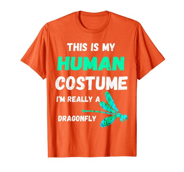 

This Is My Human Costume I'm Really A Dragonfly Bugs T-Shirt, Mainly pictures