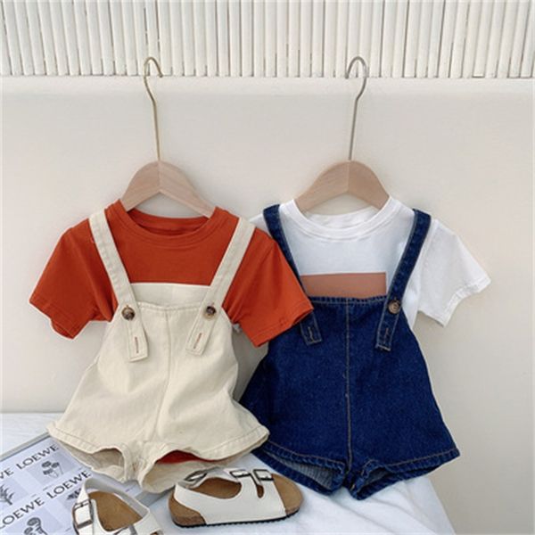 

2022 summer suspenders children suspenders pants baby fashion wear boys and girls casual suspenders, Blue