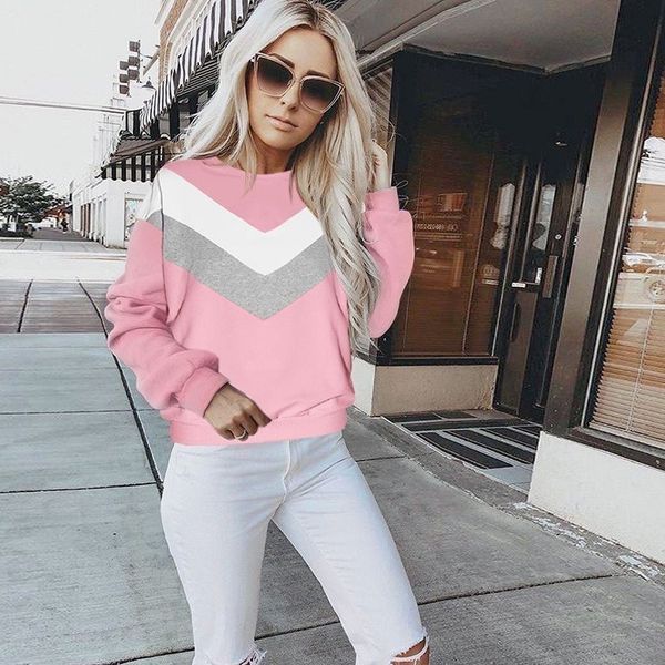 

2021 new women's long sleeve round neck sweater, european american retro spring and autumn fashion 9ig3, Black