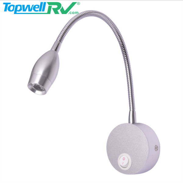 

ellrv marine camper boat interior lamp gooseneck arm reading led light atv parts