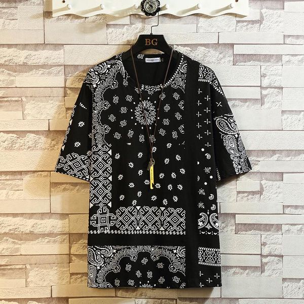 

casual short sleeve t shirt men summer tshirt tees black white fashion hip hop clothes plus oversize men's t-shirts, White;black