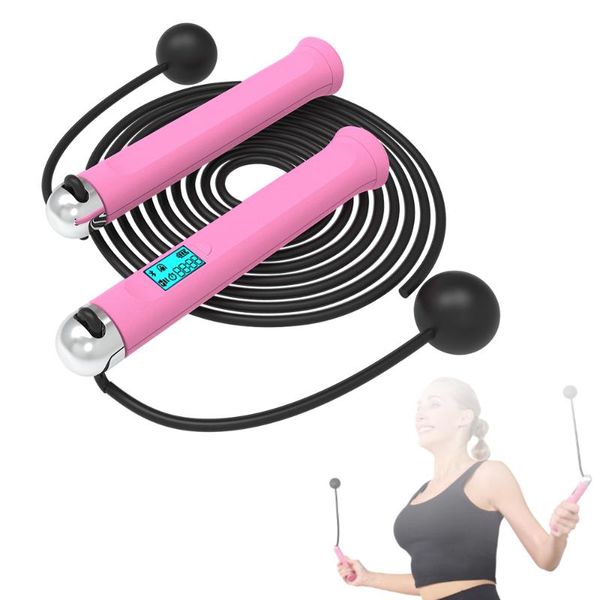 

jump ropes skipping rope with digital counter adjustable sound reminder fitness equipment lose weight fat burning