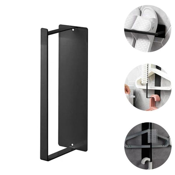 

hooks & rails metal hanger finishing rack clothes holder household organizer