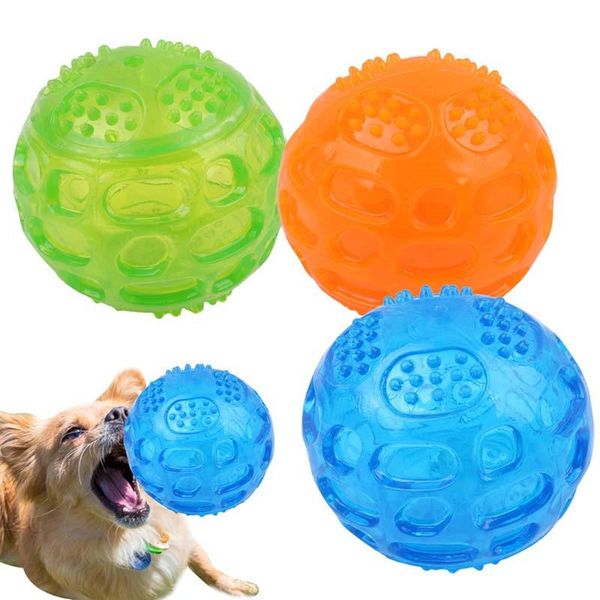 

dog toys & chews pet cat puppy sound polka squeaky toy chewing accessories playing balls
