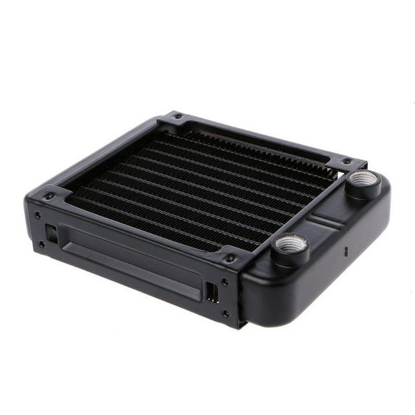 

240mm aluminum computer radiator water cooler 18 tube cpu heat sink exchanger drop fans & coolings