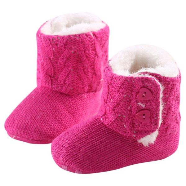 

first walkers winter baby casual fashion toddler shoes kids solid warm for girlss
