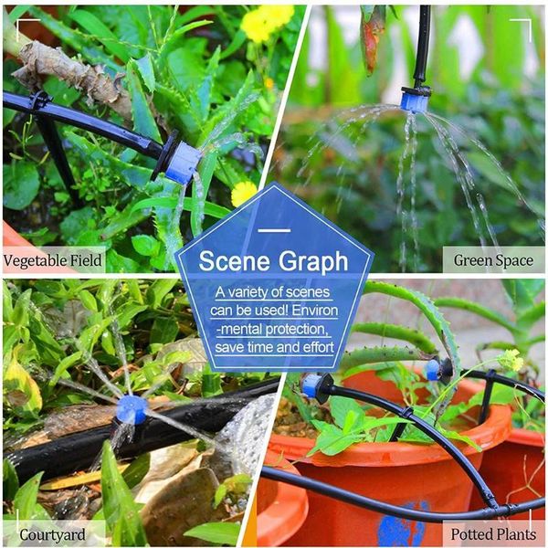 

watering equipments 50pcs micro dripper adjustable easy to use equipment gardening plastic save your time