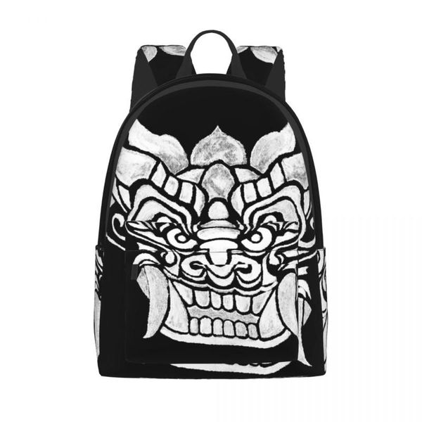 

backpack vintage backpacks team ed hardies y2k cyber (4) bag man woman student bags
